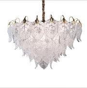 AICO Furniture Lighting Autumn 21 Light Chandelier in Clear image