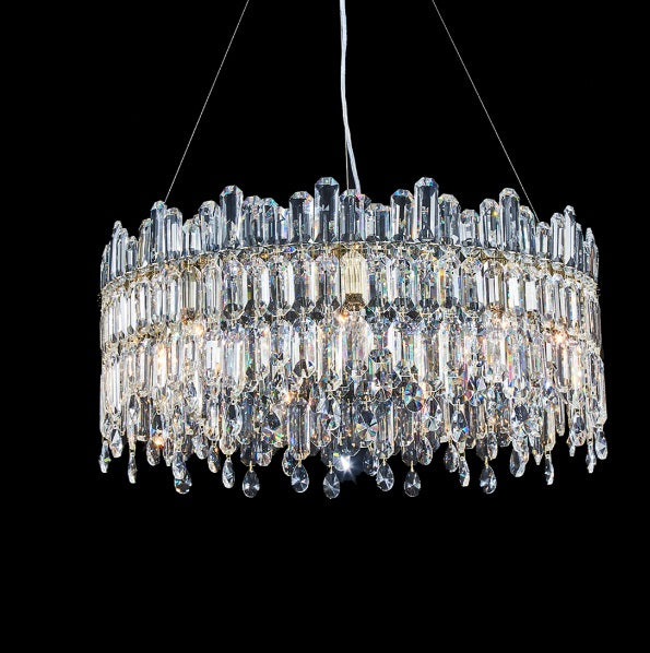 AICO Furniture Lighting Royal Crown 9 Light Round Chandelier image