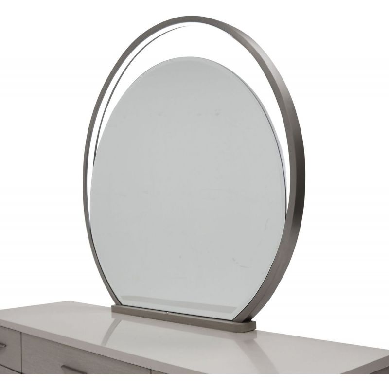 AICO Eclipse Mirror in Moonlight