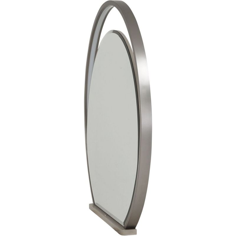 AICO Eclipse Mirror in Moonlight