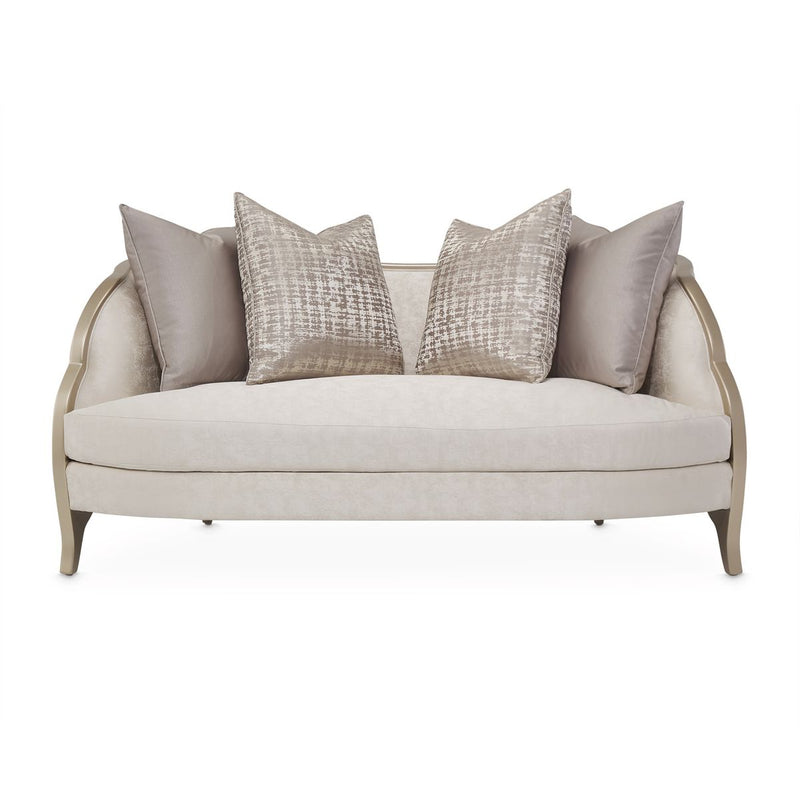 AICO Malibu Crest Loveseat in Chardonnay