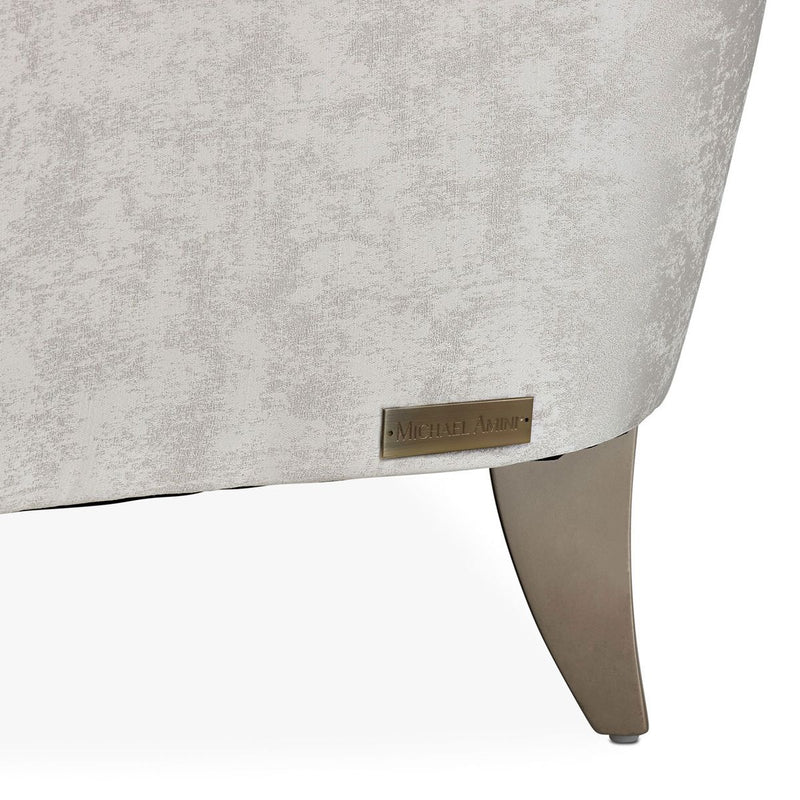 AICO Malibu Crest Chaise in Chardonnay