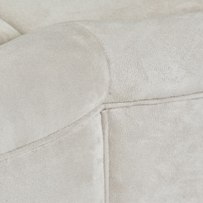 AICO Malibu Crest Cocktail Ottoman in Chardonnay