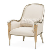AICO Villa Cherie Accent Chair in Caramel image