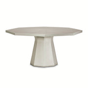 AICO Lanterna Octagon Dining Table in Silver Mist image