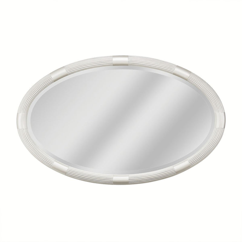 AICO Lanterna Sideboard Mirror in Silver Mist