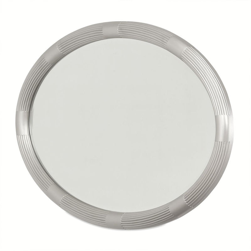 AICO Lanterna Sideboard Mirror in Silver Mist