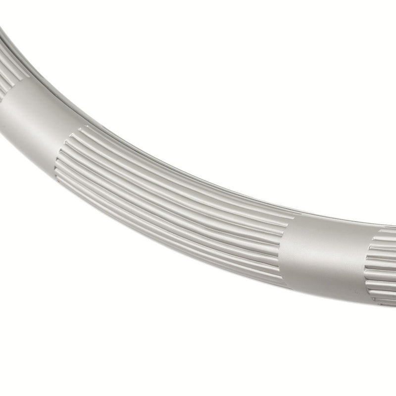 AICO Lanterna Sideboard Mirror in Silver Mist