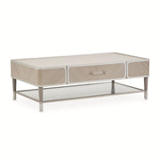 AICO Lanterna Cocktail Table in Silver Mist image