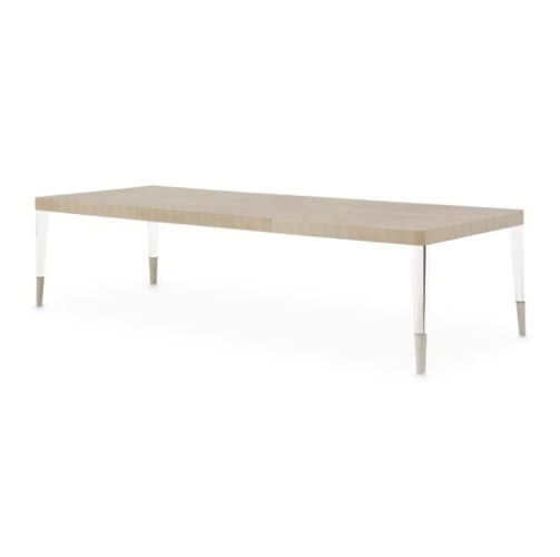 AICO Furniture Penthouse Rectangular Dining Table in Ash Gray image