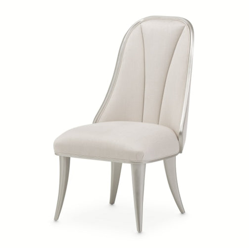 AICO Furniture Penthouse Side Chair (Set of 2) in Ash Gray