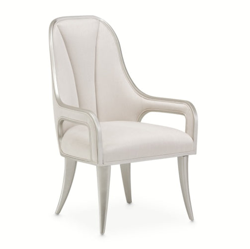 AICO Furniture Penthouse Arm Chair (Set of 2) in Ash Gray image