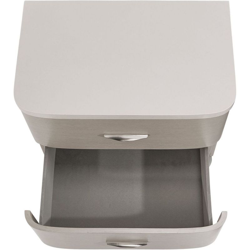 AICO Eclipse Nightstand in Moonlight