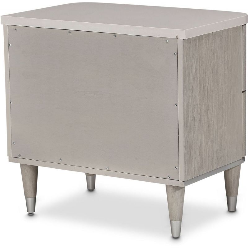 AICO Eclipse Nightstand in Moonlight