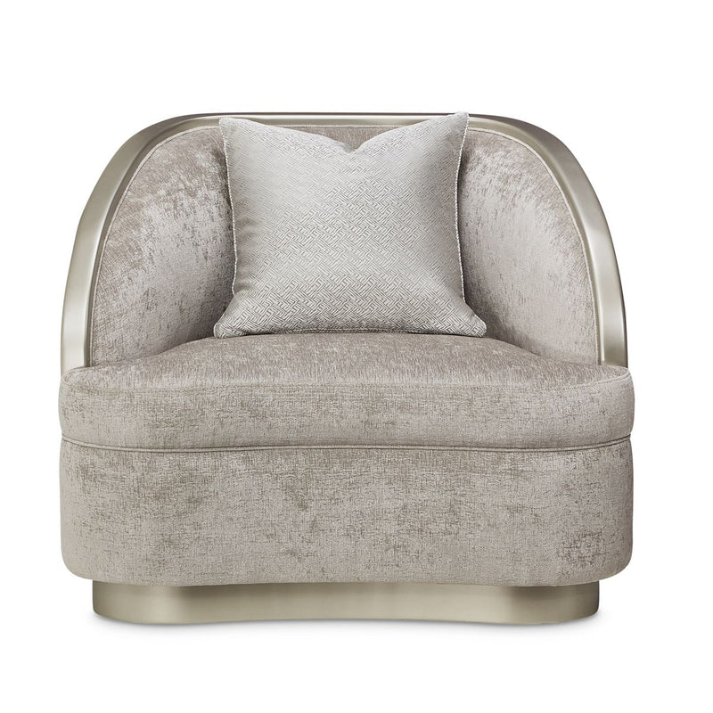 AICO Lanna Matching Chair in Storm Silver Mist