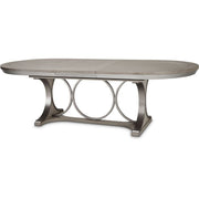 AICO Eclipse Oval Dining Table in Moonlight image
