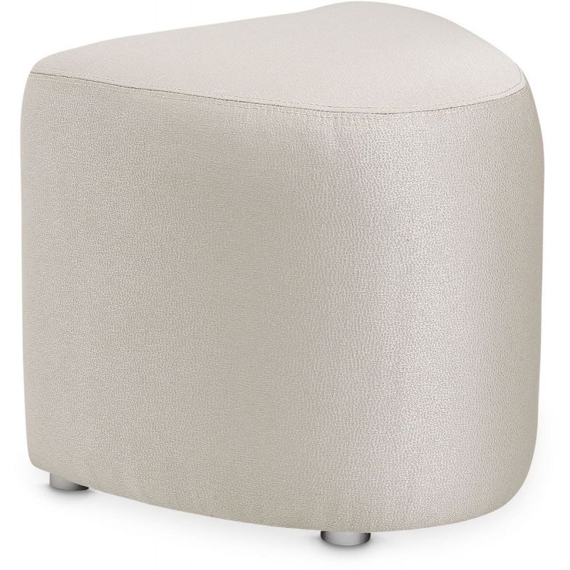AICO Eclipse Vanity Stool in Moonlight