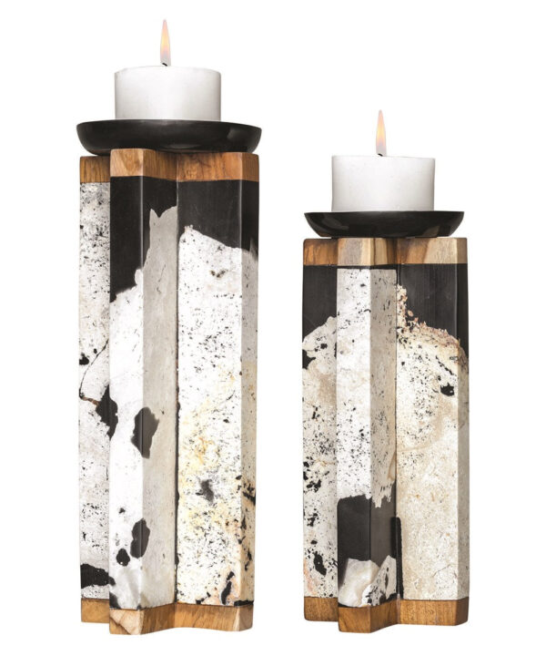 ILLINI CANDLEHOLDERS