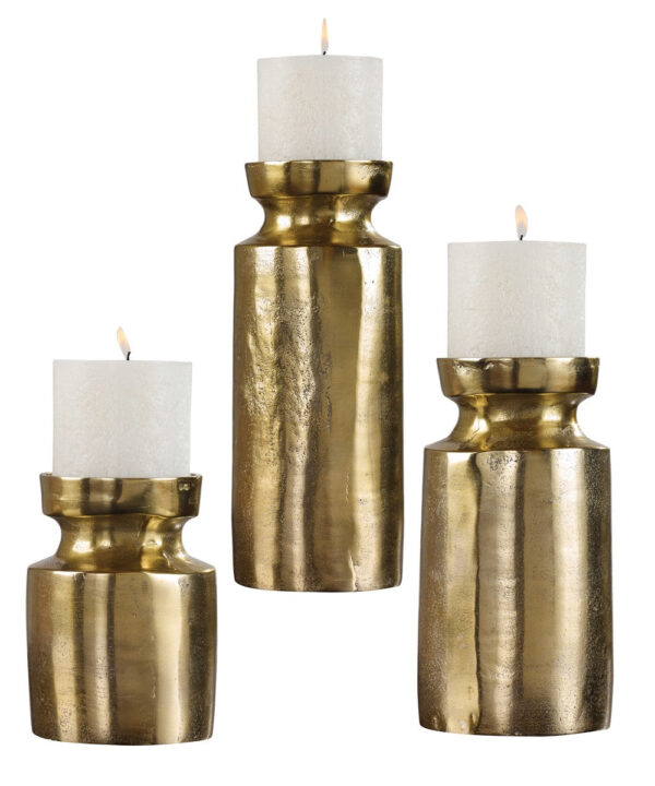 AMINA CANDLEHOLDERS, S/3