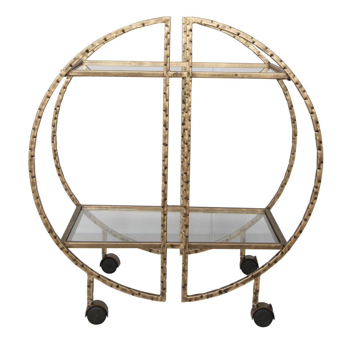 Zelina Bar Cart gold bar cart modern furniture