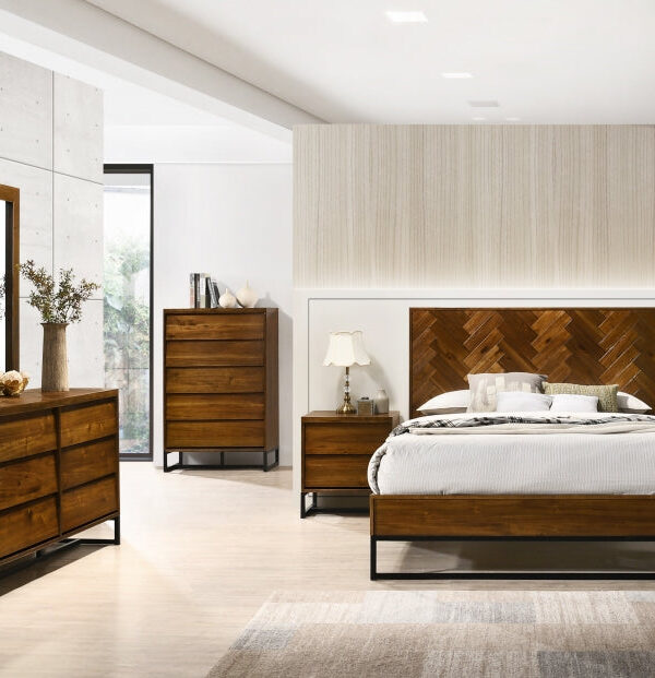 Reed Wood Collection Bedroom Set SKU: BS00020