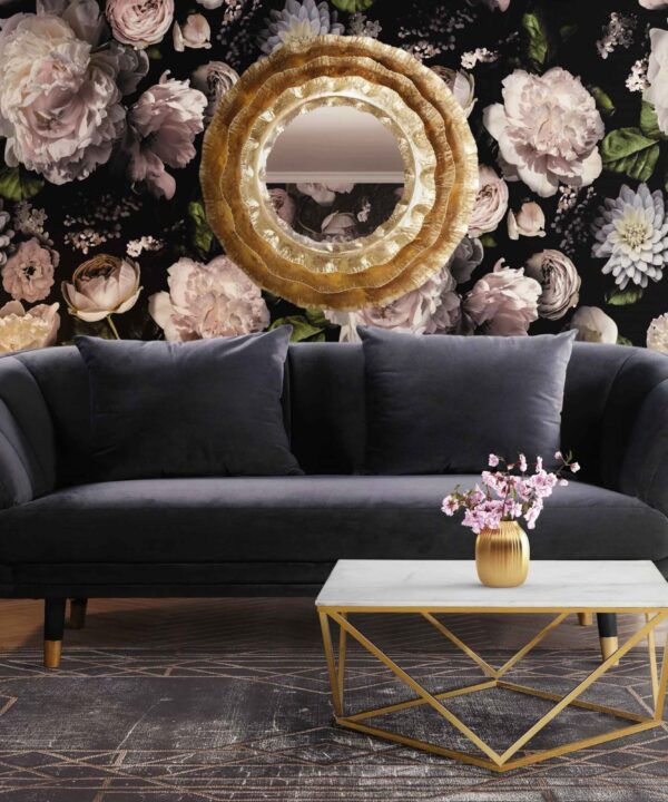 LEOPOLD WHITE MARBLE COCKTAIL OCCASIONAL TABLE