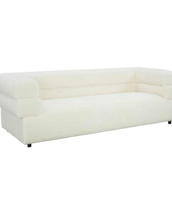 ELSA CREAM VEGAN SHEARLING SOFA