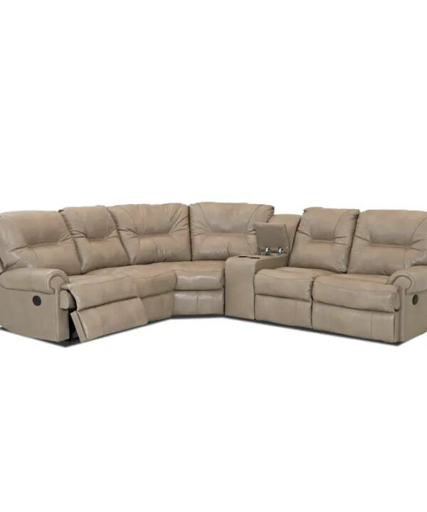 5PC PREMIUM LEATHER POWER SECTIONAL SKU: SE0004