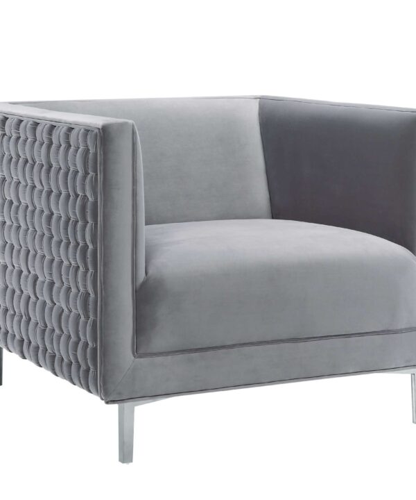 SAL GREY WOVEN CHAIR