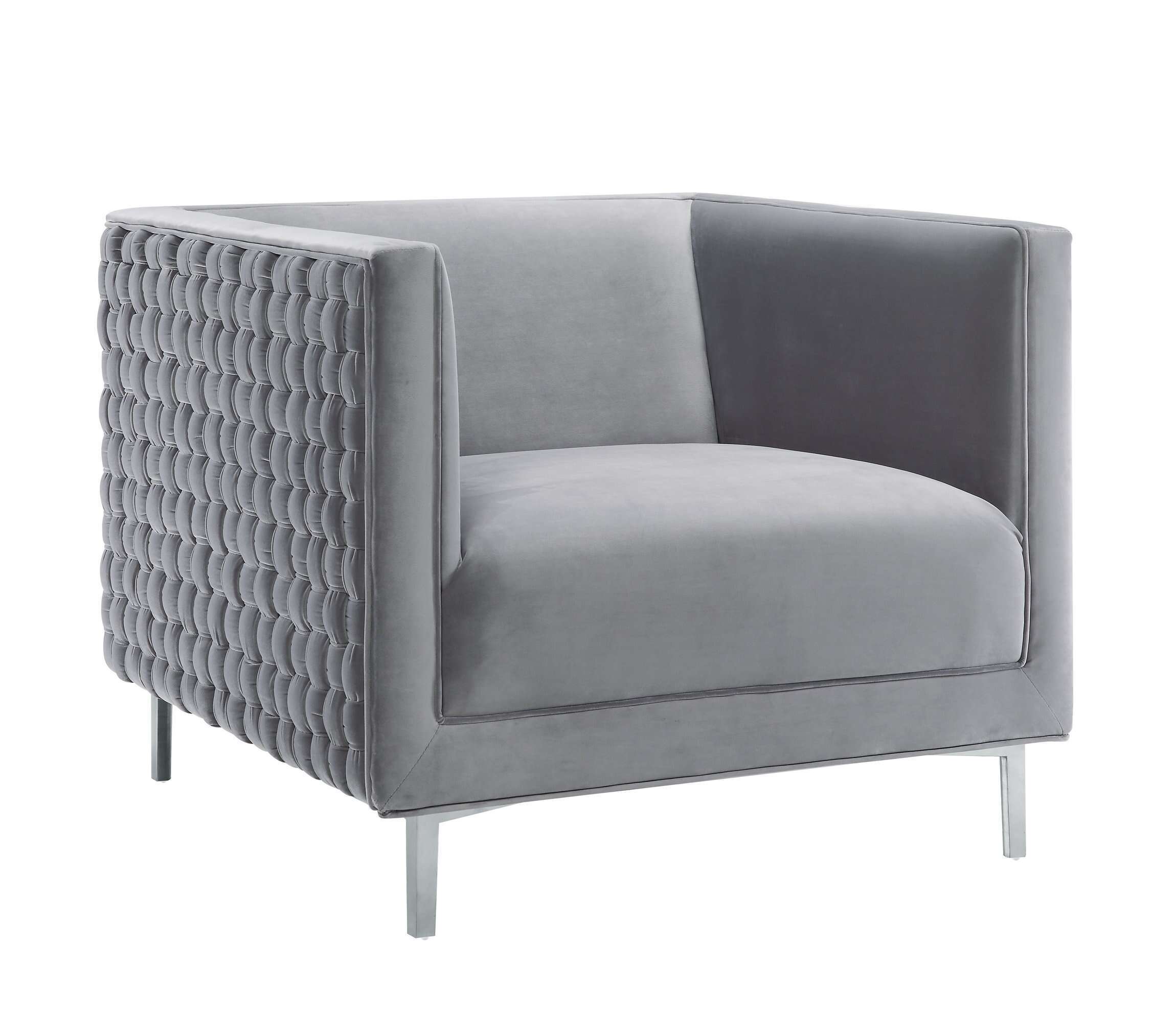 SAL GREY WOVEN CHAIR