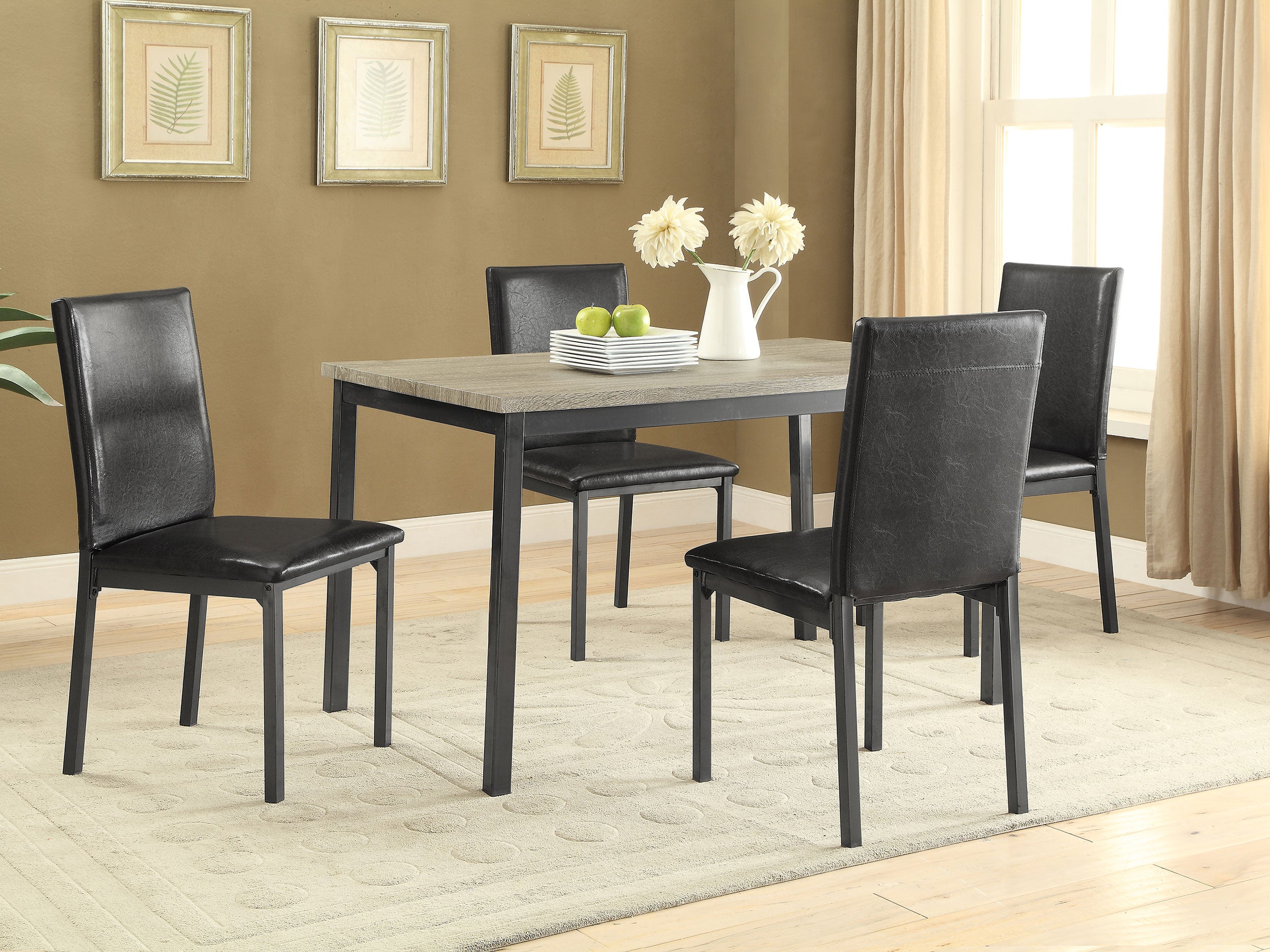 Garza Dining Set - Luxe Home Furnishings (Jersey City, NJ)