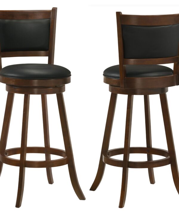 Broxton Swivel Bar Chair - Luxe Home Furnishings (Jersey City, NJ)