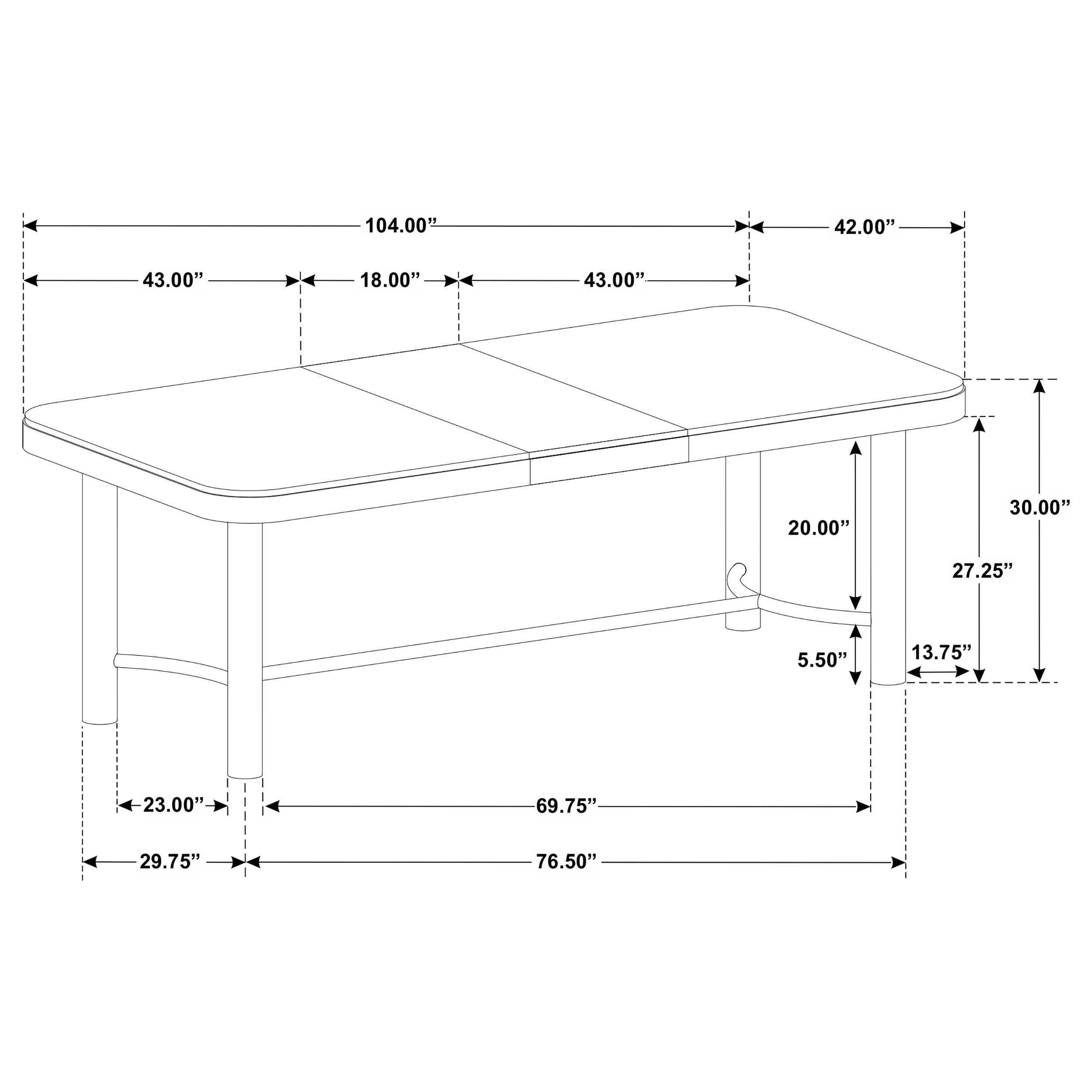 Arini Dining Set - Luxe Home Furnishings (Jersey City, NJ)