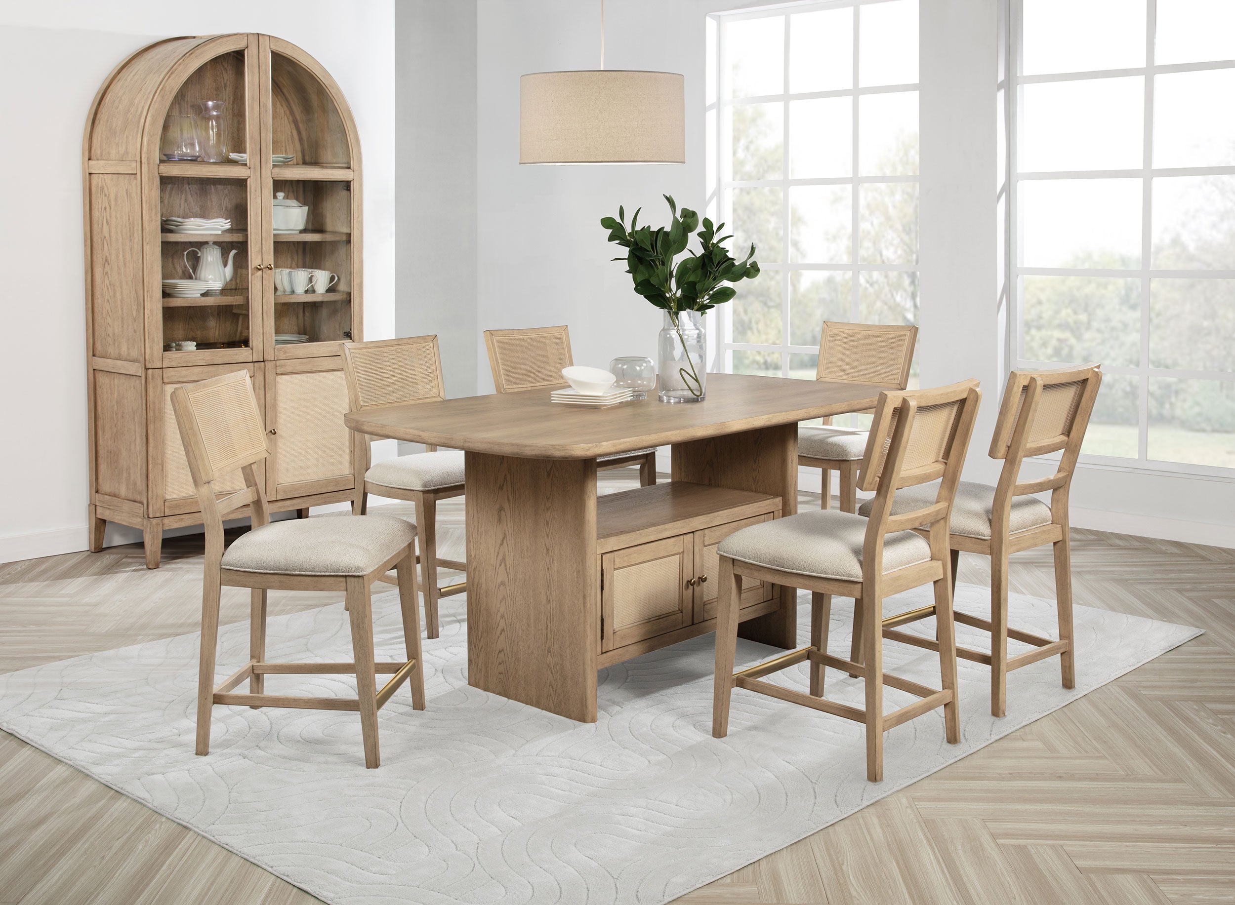 Kailani Counter Height Dining Set - Luxe Home Furnishings (Jersey City, NJ)