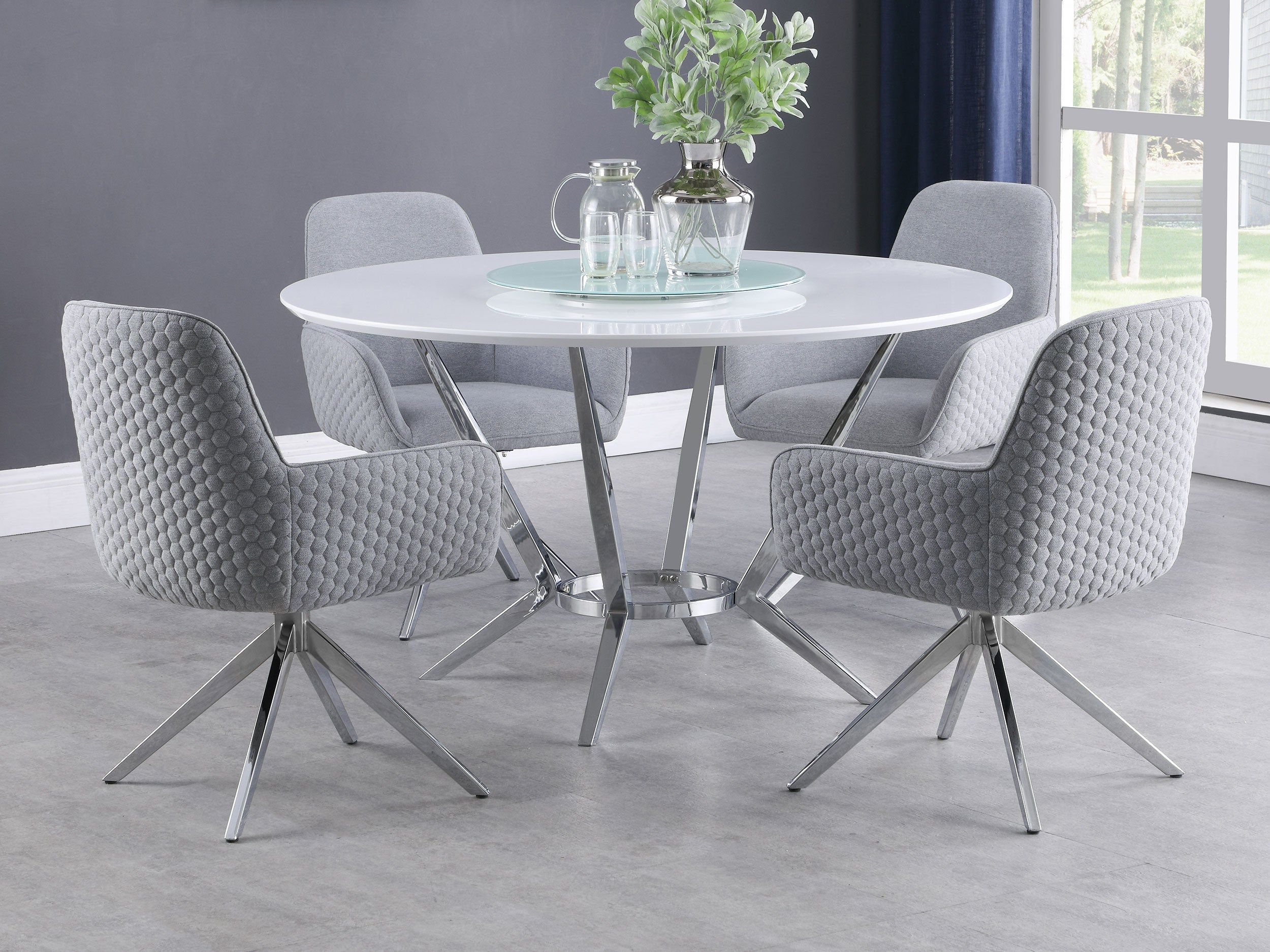Abby Dining Set - Luxe Home Furnishings (Jersey City, NJ)