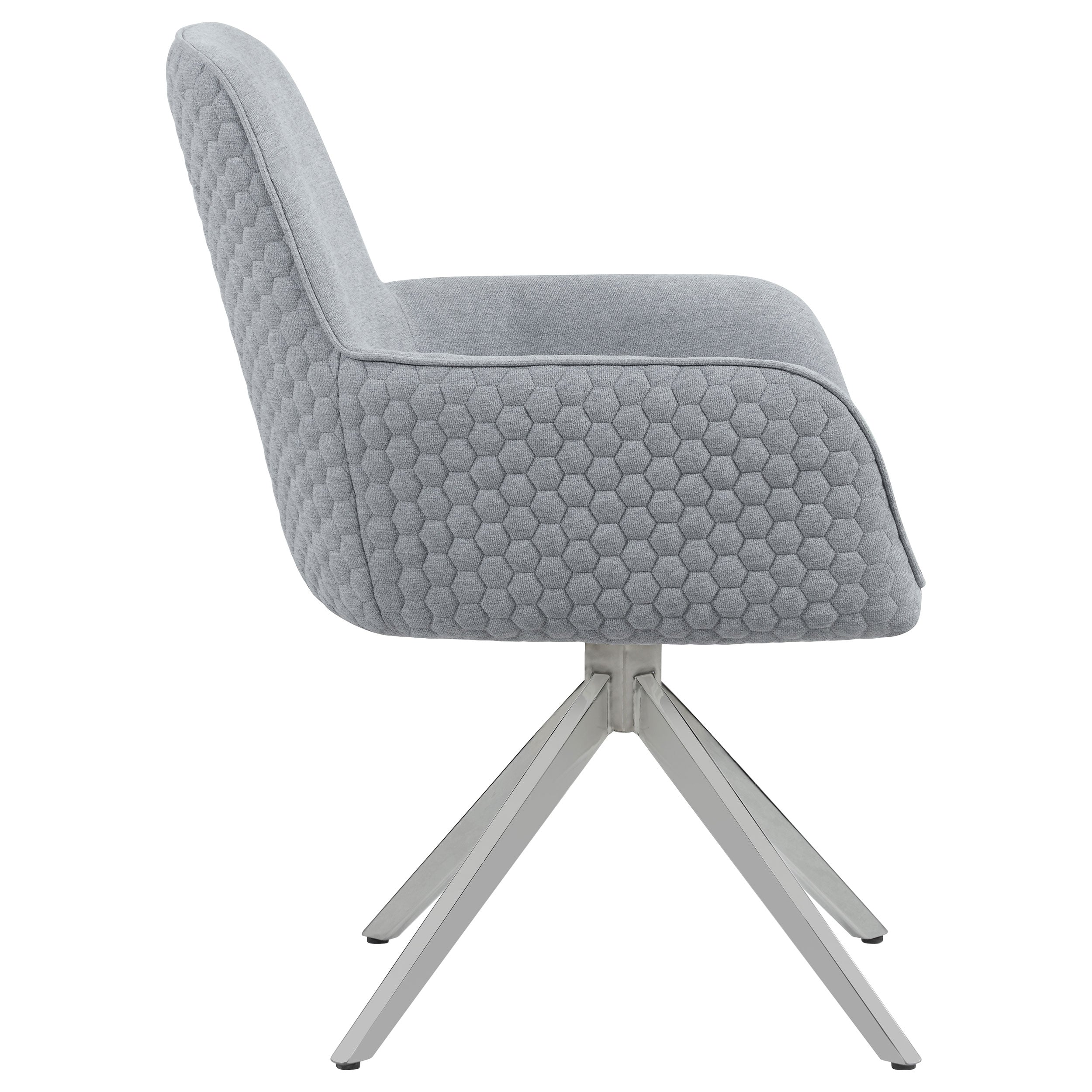 Abby Swivel Dining Arm Chair - Luxe Home Furnishings (Jersey City, NJ)