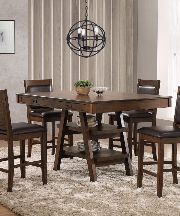Dewey Counter Height Dining Set - Luxe Home Furnishings (Jersey City, NJ)