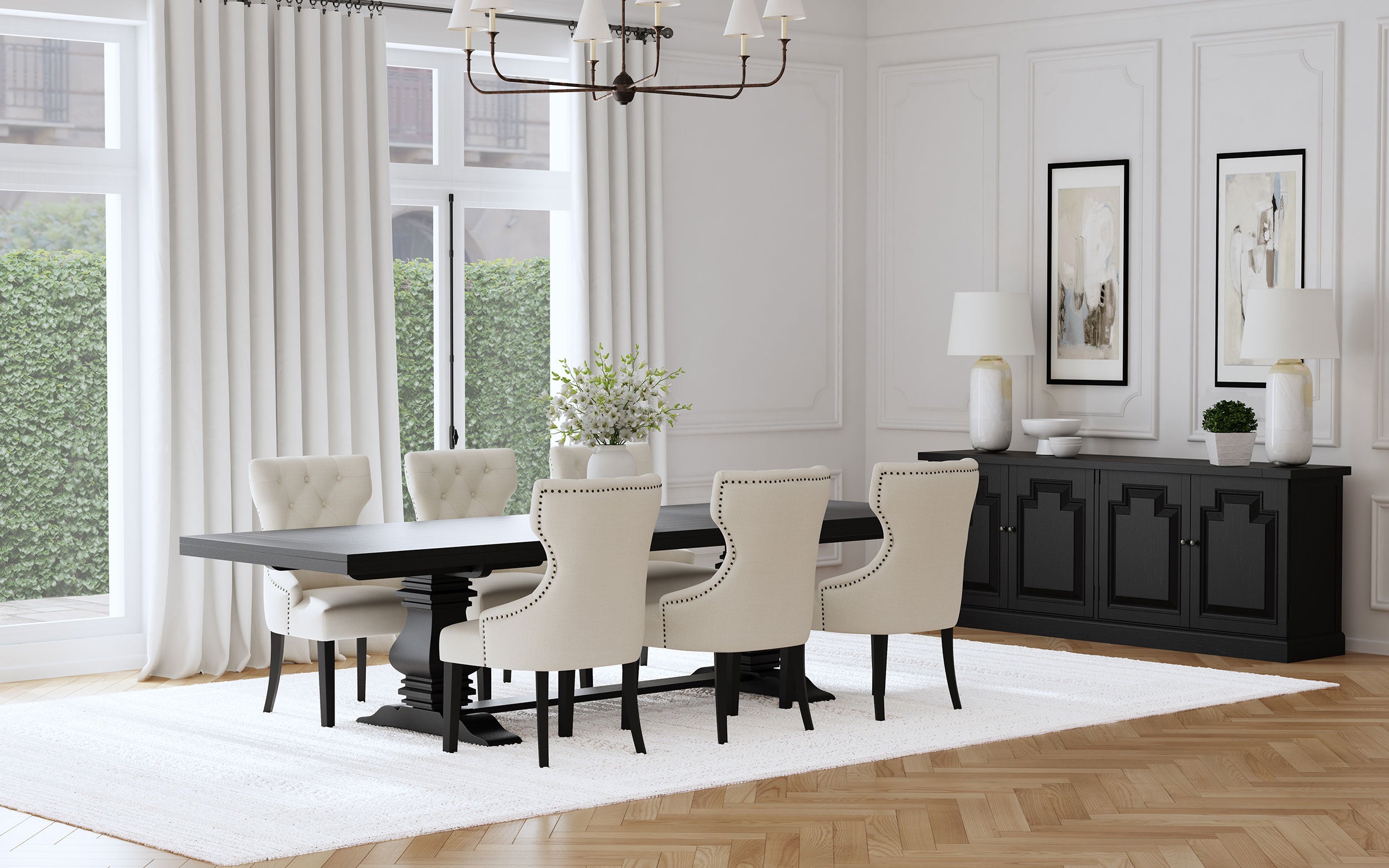 Florence Dining Set - Luxe Home Furnishings (Jersey City, NJ)