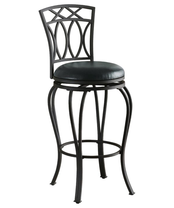 Adamsville Swivel Bar Chair - Luxe Home Furnishings (Jersey City, NJ)