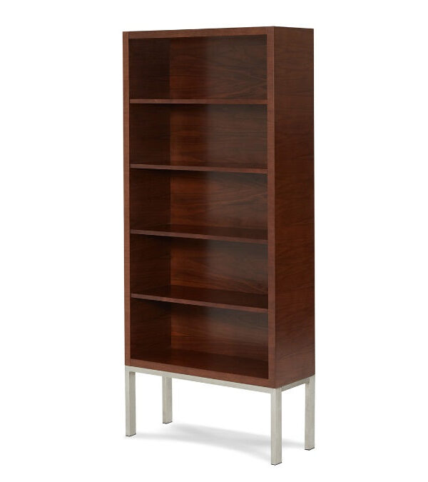AICO Furniture Incept Bookcase in Dark Almond image