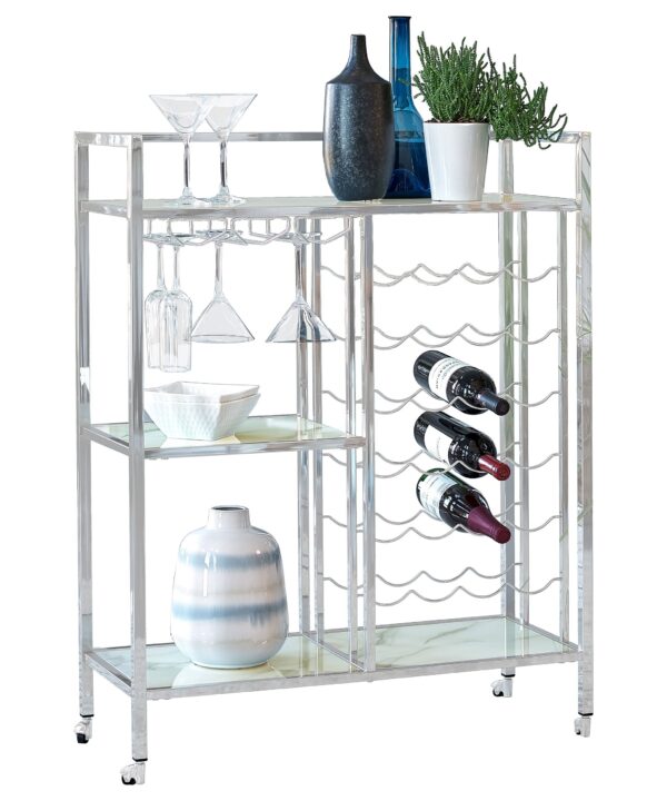 Derion Bar Cart - Luxe Home Furnishings (Jersey City, NJ)