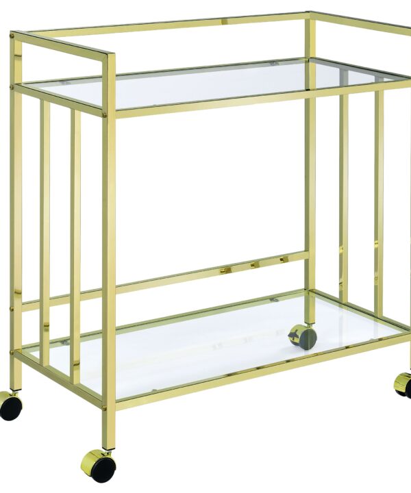 Cara Bar Cart - Luxe Home Furnishings (Jersey City, NJ)