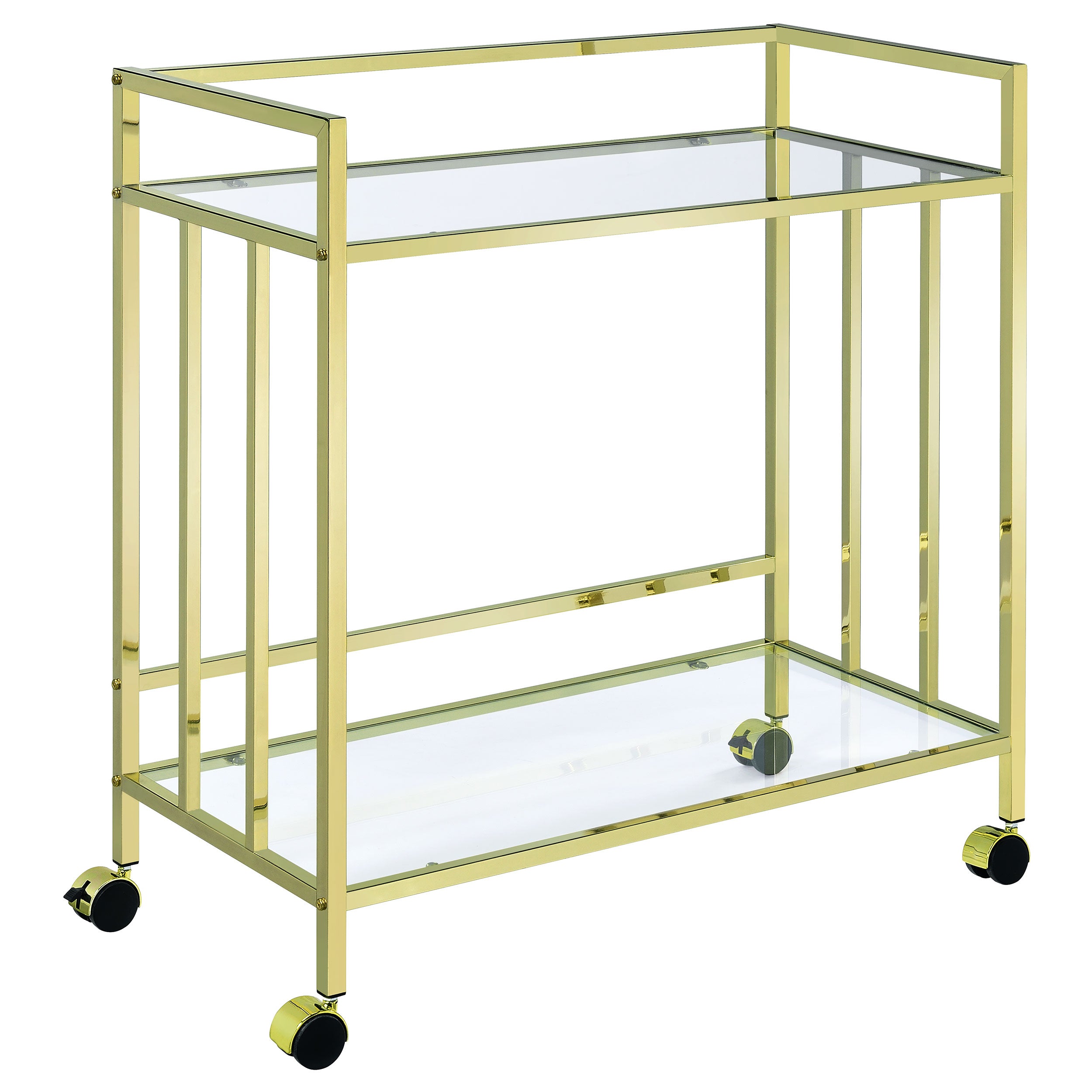 Cara Bar Cart - Luxe Home Furnishings (Jersey City, NJ)