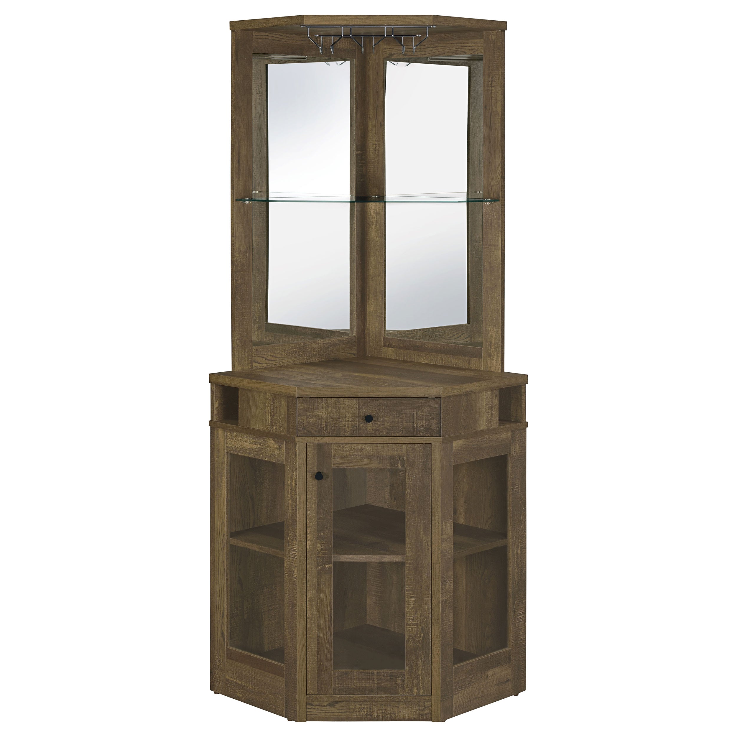 Alviso Corner Bar Cabinet - Luxe Home Furnishings (Jersey City, NJ)