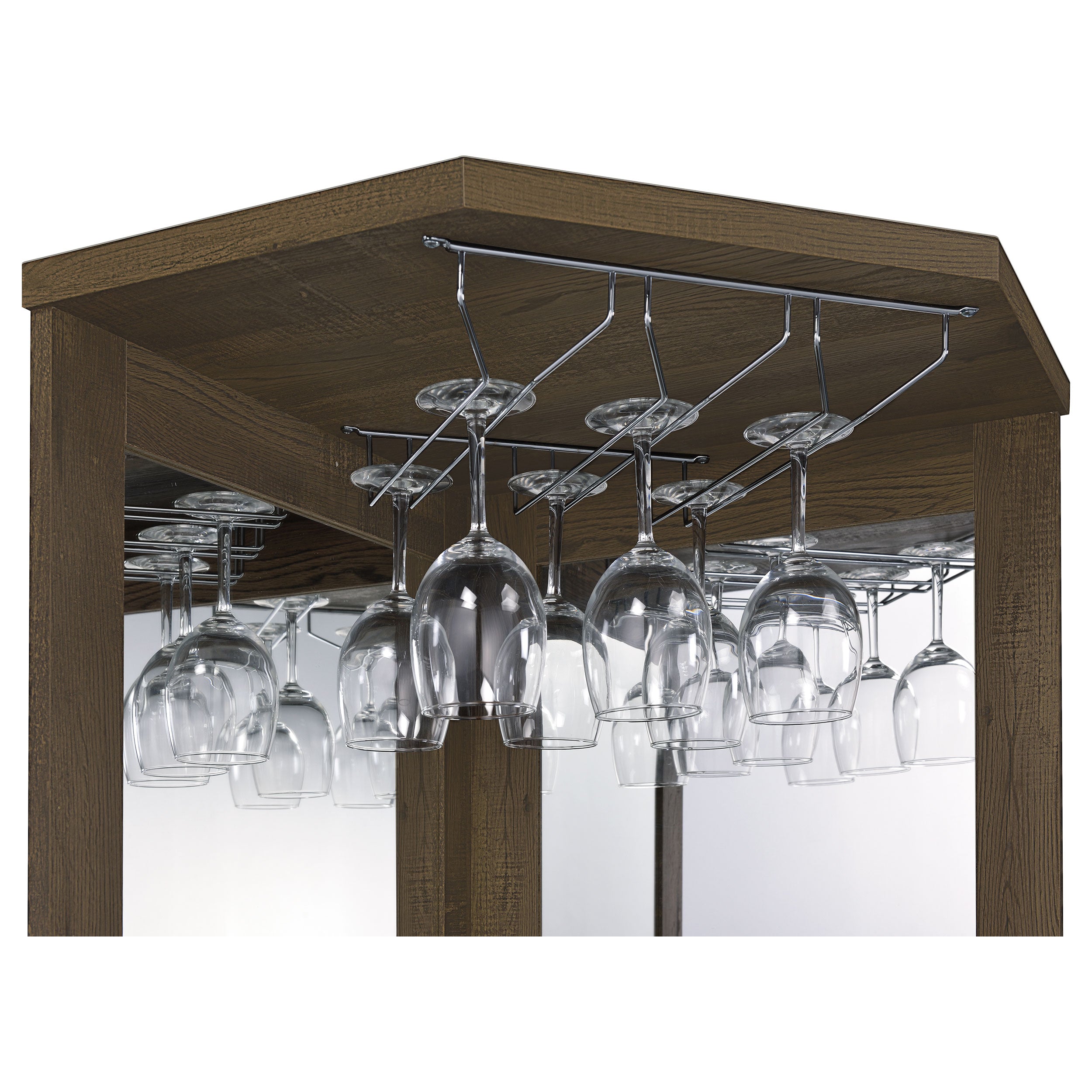 Alviso Corner Bar Cabinet - Luxe Home Furnishings (Jersey City, NJ)