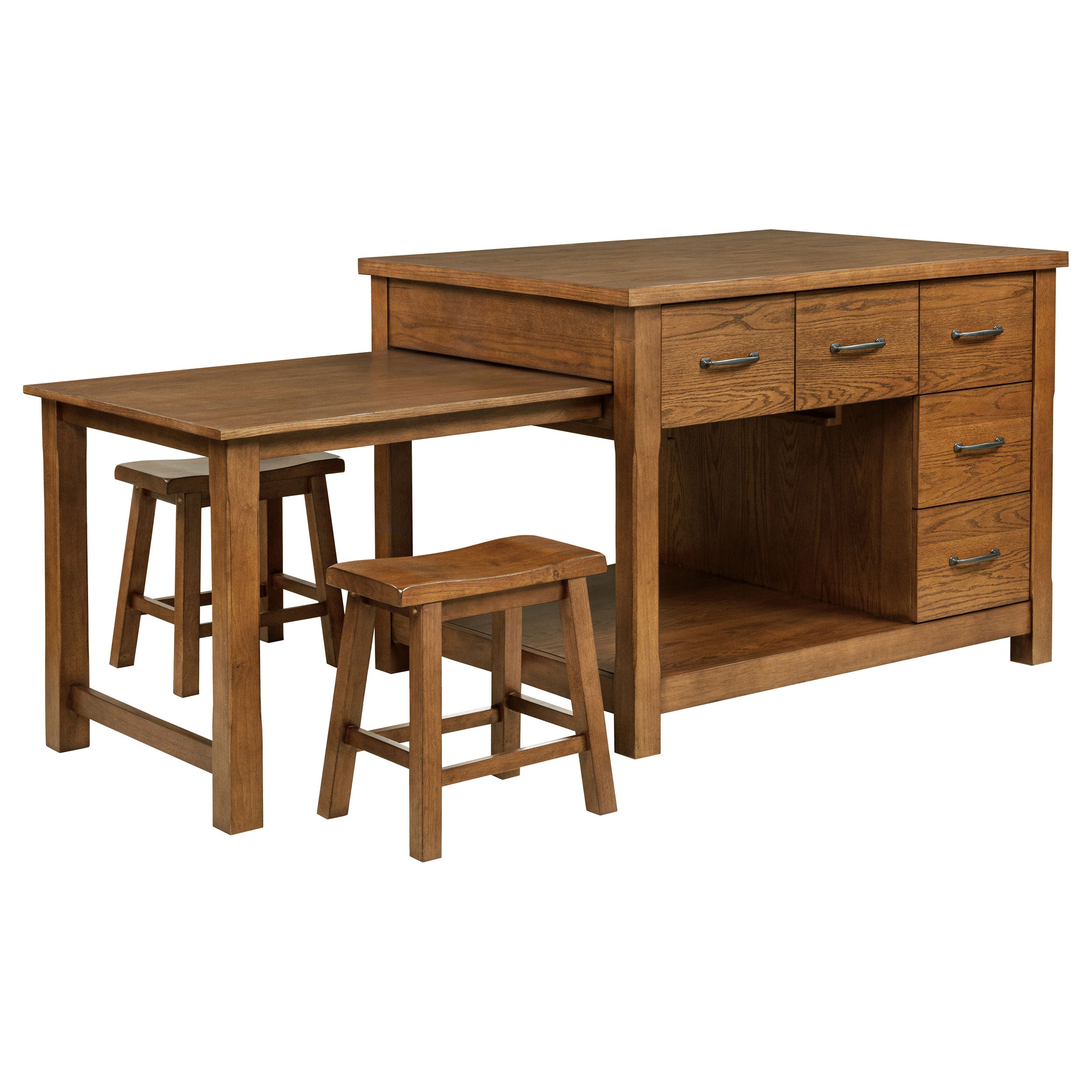 Mayfair Kitchen Island Set - Luxe Home Furnishings (Jersey City, NJ)