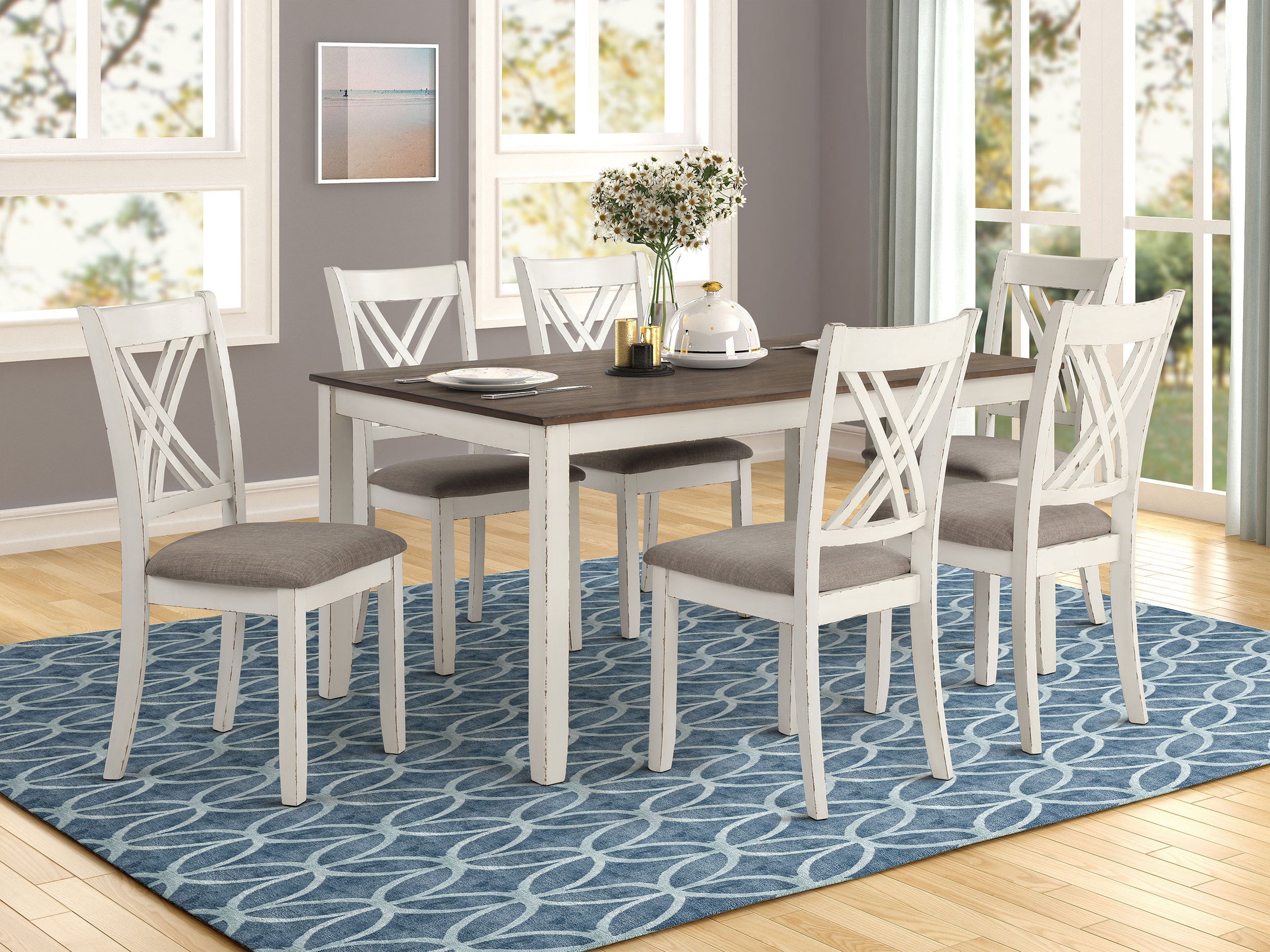Fortress Dining Set - Luxe Home Furnishings (Jersey City, NJ)