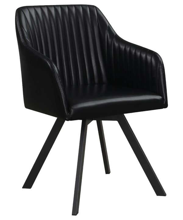 Arika Swivel Dining Arm Chair - Luxe Home Furnishings (Jersey City, NJ)