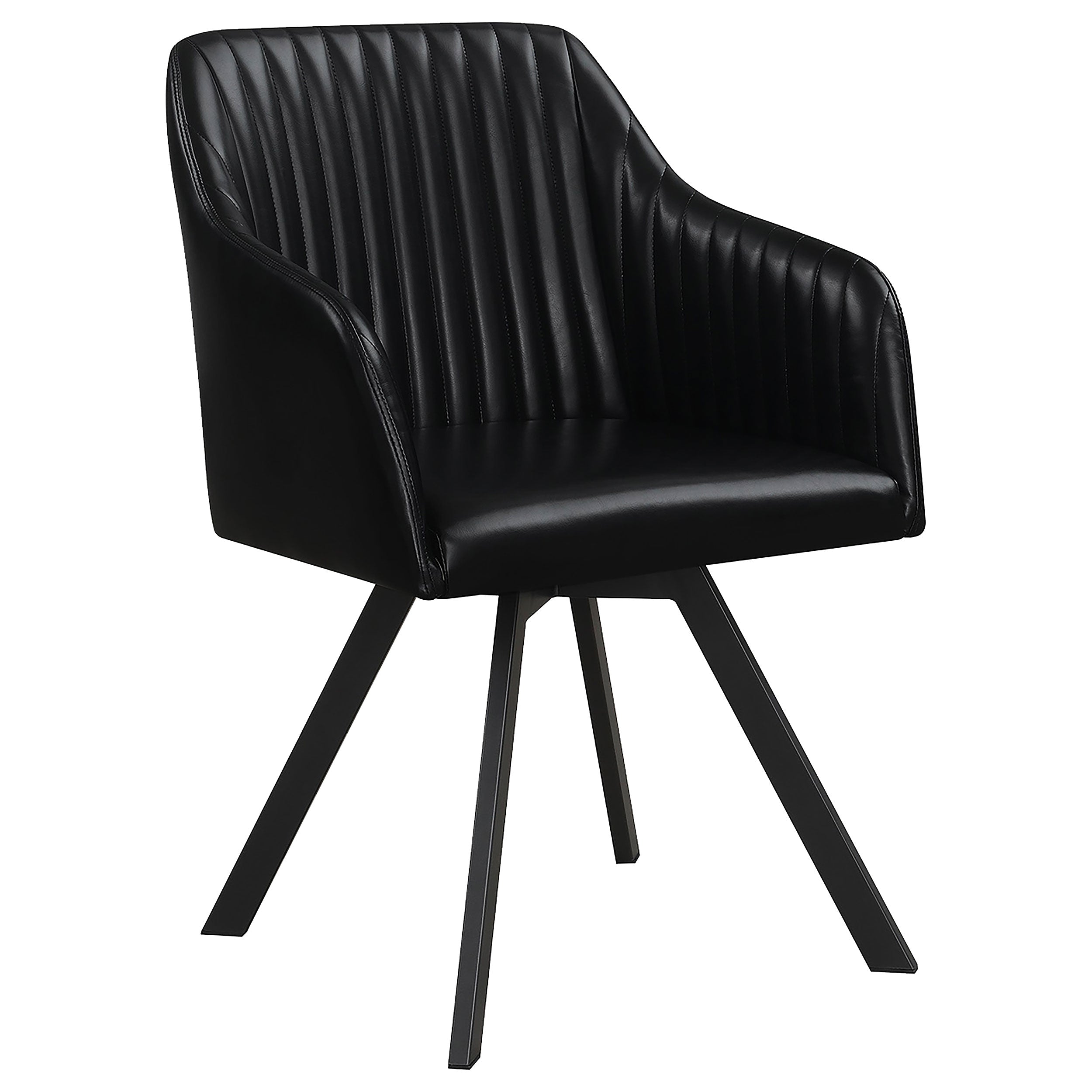 Arika Swivel Dining Arm Chair - Luxe Home Furnishings (Jersey City, NJ)