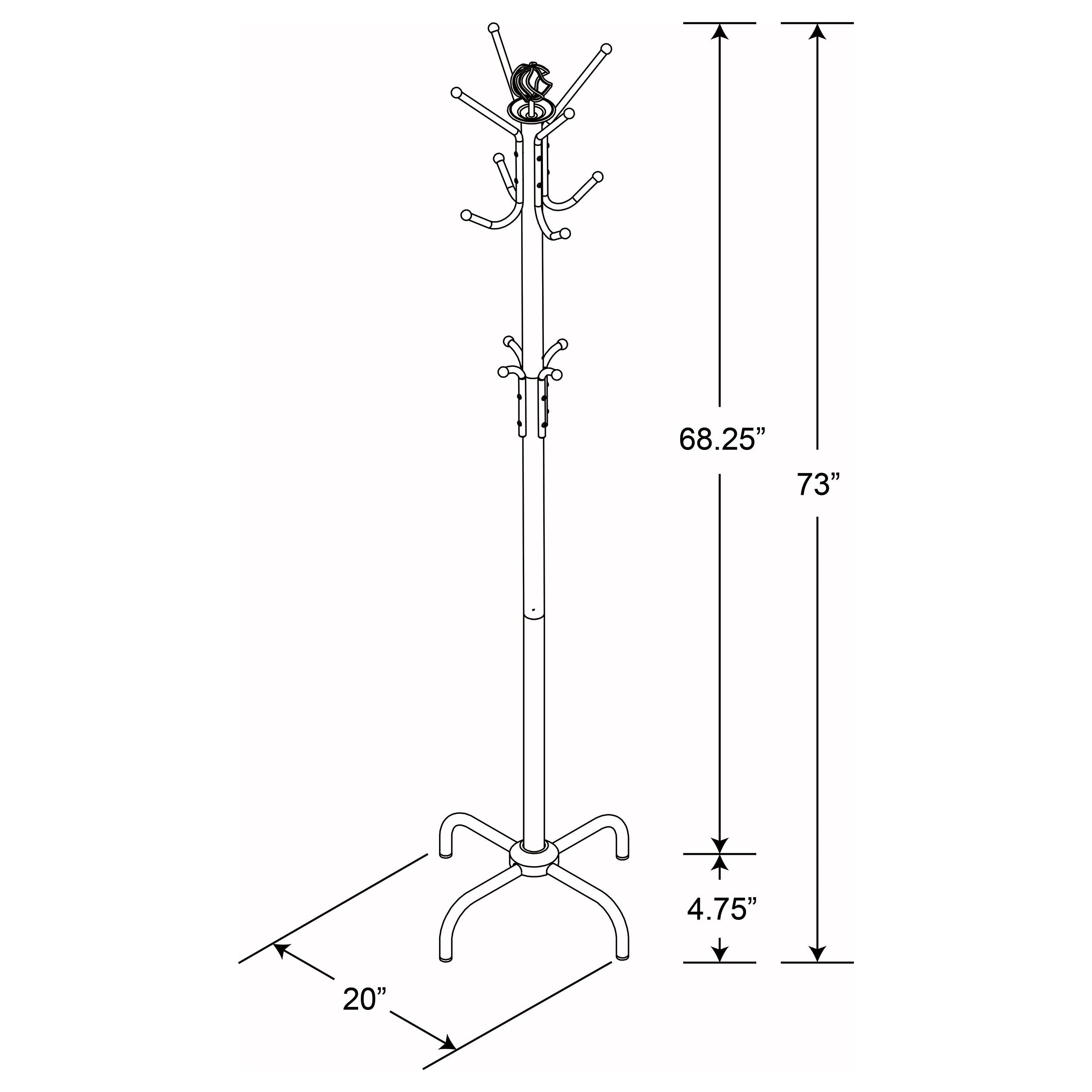 Collier Coat Rack - Luxe Home Furnishings (Jersey City, NJ)